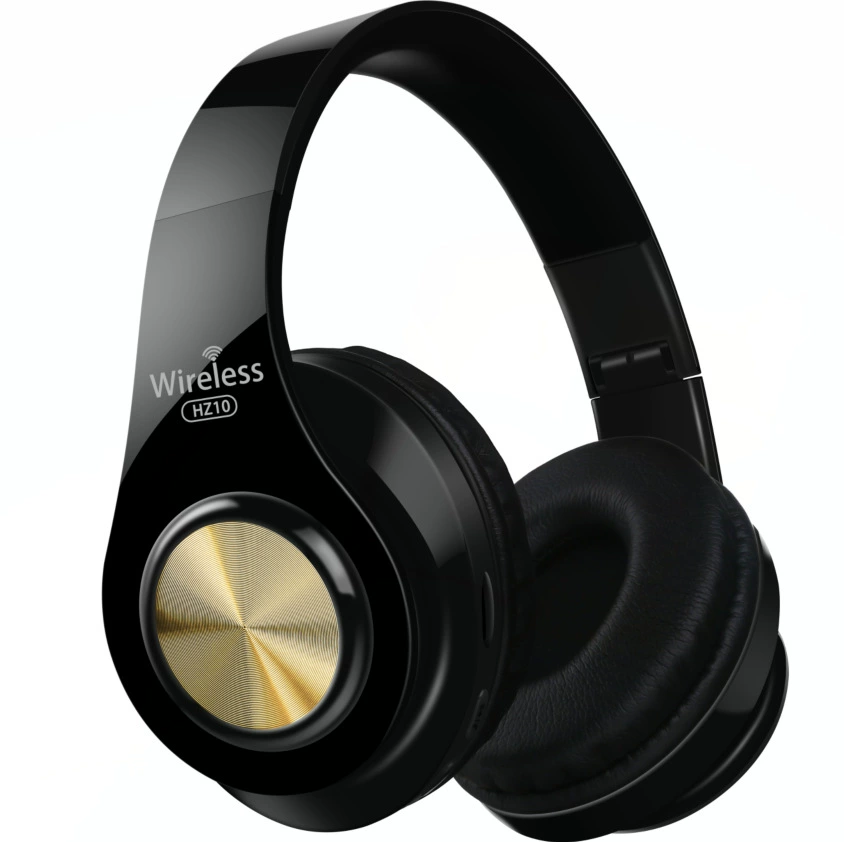 Беспроводные наушники Hengjue HZ-10, Bluetooth 4.1 складывающиеся, FM & TF MP3, аккумулятор 8–10 ч