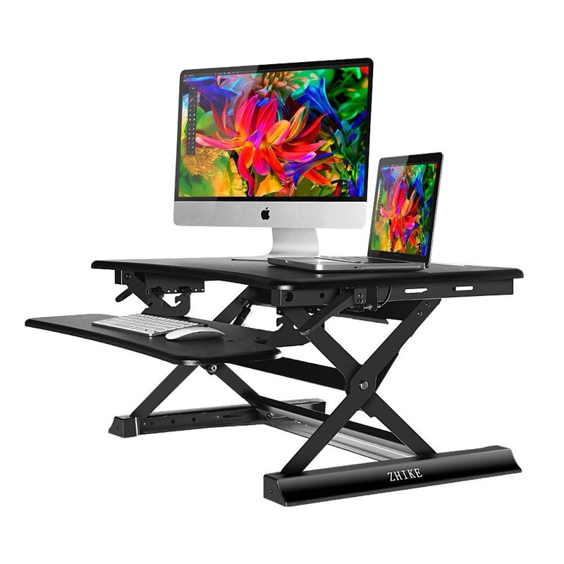 Factory direct computer lifting table Ergonomic lifting table laptop desktop computer table folding table