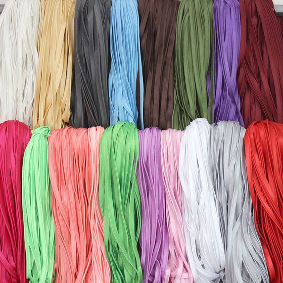 Factory clothing accessories edge rope mother and child Belt core rope pillow pajamas rolling edge quilt cover pressure insert satin belt wholesale
