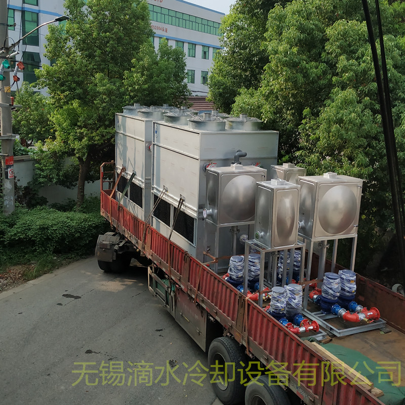 厂家热销中央空调专用闭式冷却塔 节水节电节能环保 价格实惠。