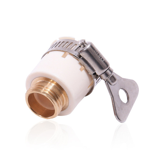 Factory direct sales water purifier universal connector anti-falling faucet connector 4 6 8 tap silicone universal connector