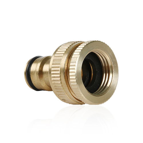 Copper washing machine connector standard connector car wash water gun water pipe connector 4 points 6 points conversion connector faucet connector