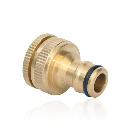 Copper washing machine connector standard connector car wash water gun water pipe connector 4 points 6 points conversion connector faucet connector