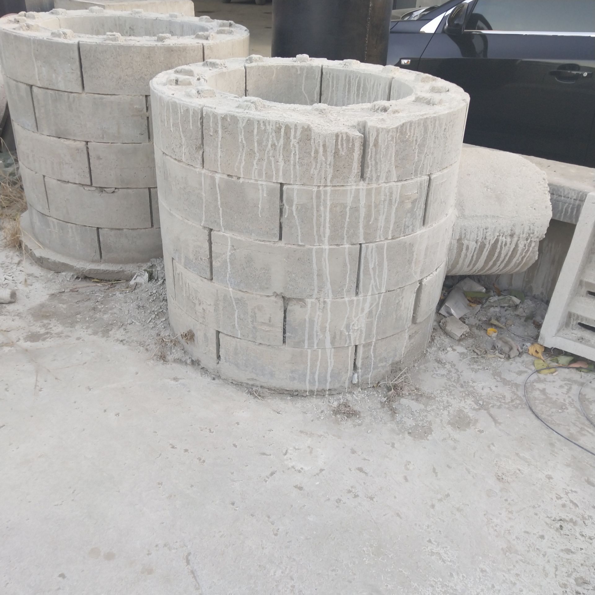 河北徐水厂家直销混凝土检查井砌块 模块砖量大从优