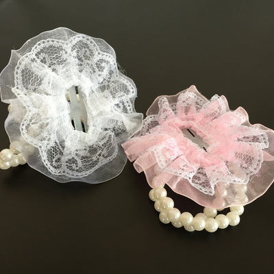 厂家现货批发婚庆用品姐妹团手腕花伴娘新娘结婚高档珍珠手腕花|ru