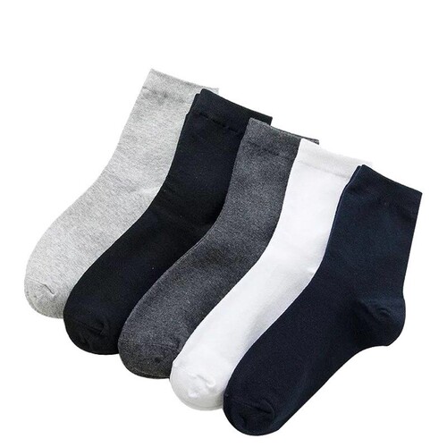 New cotton men's socks, classic men's business mid-calf socks, men's cotton socks, sports socks that can be worn in all seasons, wholesale