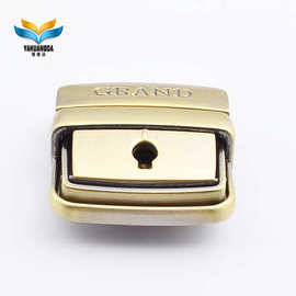 厂家供应箱包配件，手袋五金，锌合金压铸锁扣