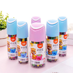 Cartoon watercolor pen set 12 18 24 36 colors children DIY painting graffiti color pen baby brush T