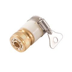 Household car wash water gun rapid 4 minutes soft hose ordinary faucet washing machine faucet copper 8 claw tube adapter universal connector