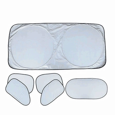 Set Car Silver-Coated Cloth Blackout: Sun shade