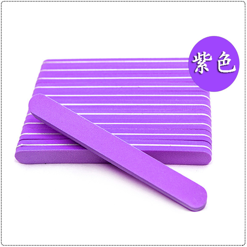 Lima de uñas Archivo de pulido lavado de esponja frotar