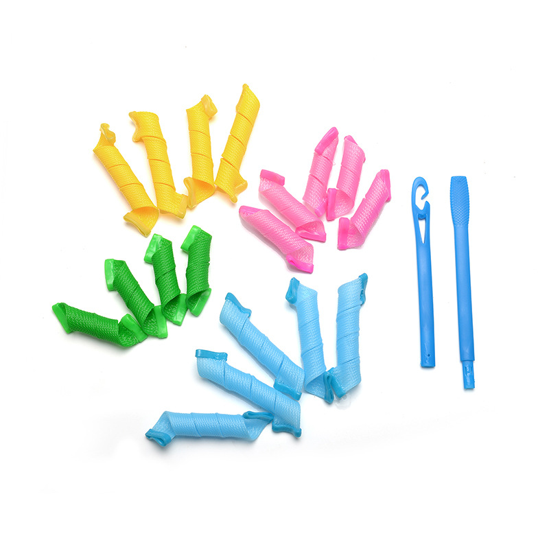 DIY Rodillo para Peinados – Rizador Grande Tipo Caracol para Peinados de Flor de Pera