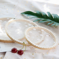 Ring manicure display ring support cosmetics photo props ornaments ins posing props photography background