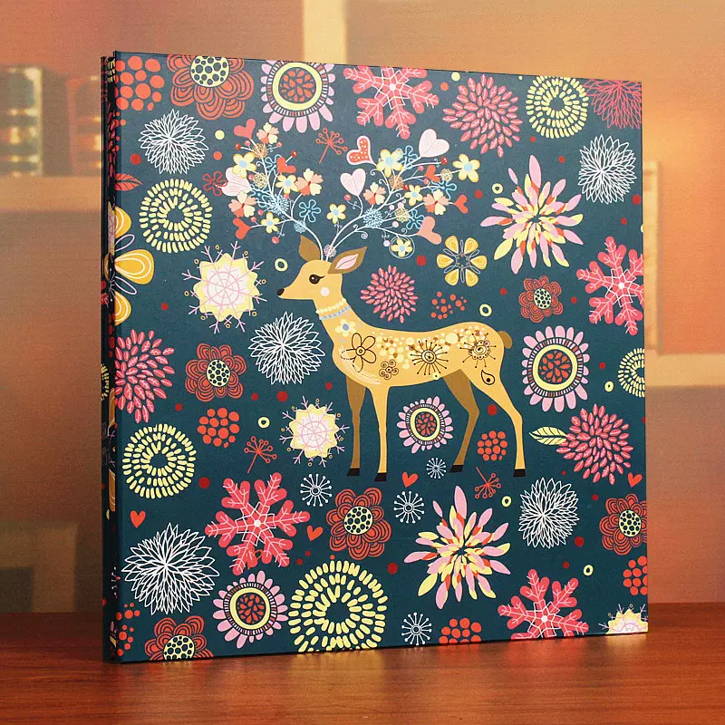 相册本影集diy宝宝成长记录家庭自粘贴覆膜纪念册儿童毕业纪念