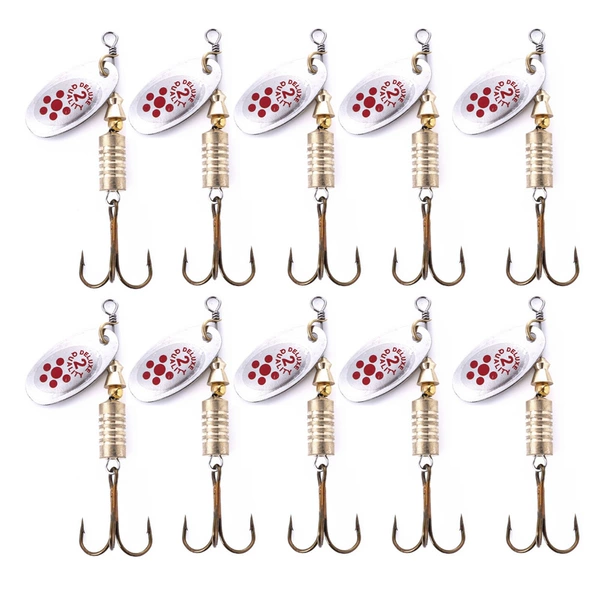 10pcs silver