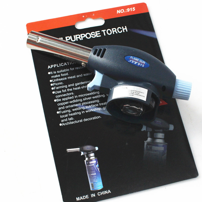 户外烧烤瓦斯枪 喷火枪 点火器 卡式喷灯卡式炉 915