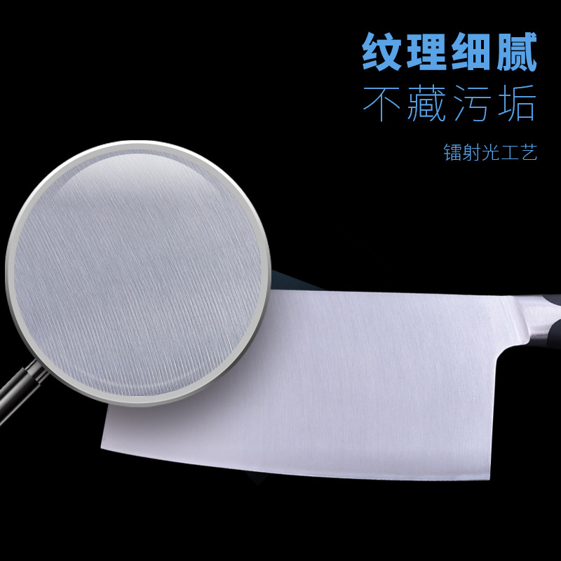 Cuchillo de cocina doméstico de tres piezas de acero inoxidable cuchillo de cocinero multifuncional tijeras de hueso de pollo conjunto de cuchillos antideslizantes