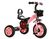 Children's three-wheeled bike with music, 1-3-6 years