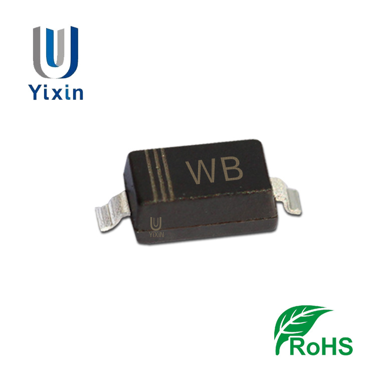 厂家直营 BZT52C6V8 SOD-123 丝印WB 6.8V 0.5W 1206封装 稳压管