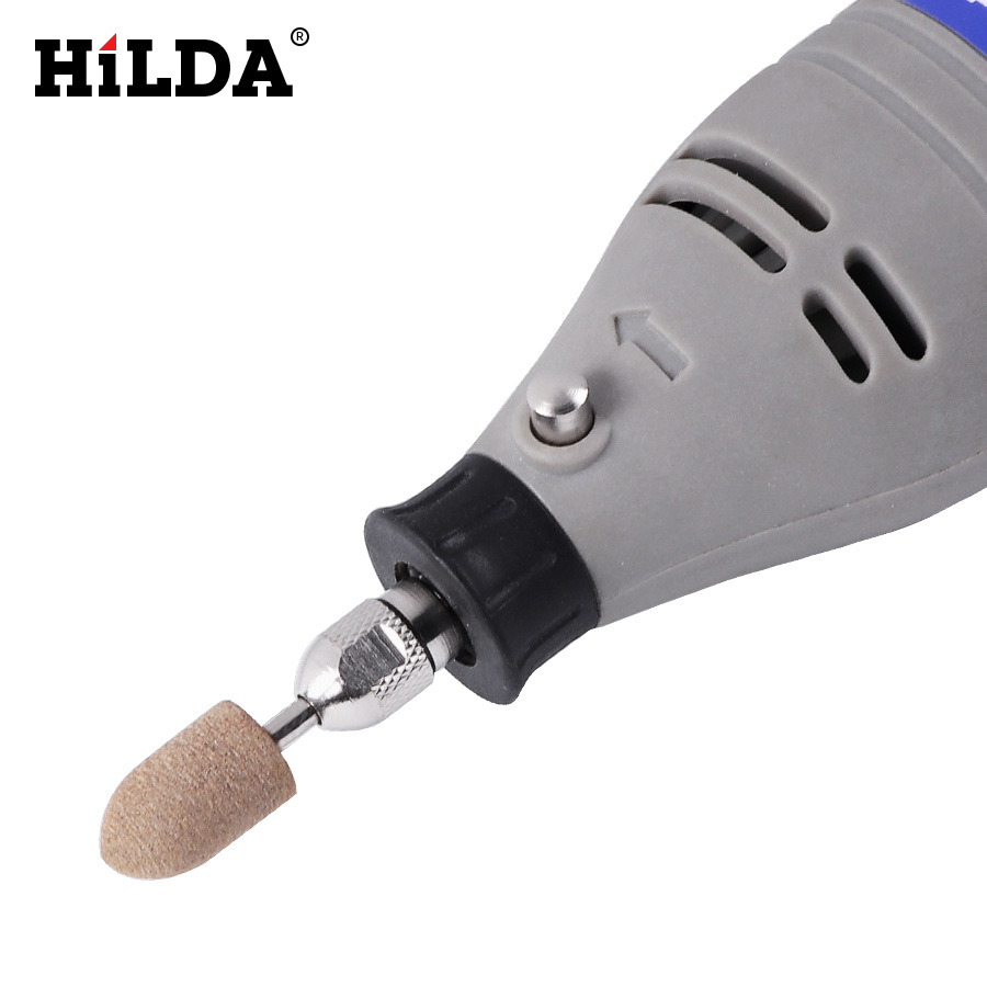 HILDA ventas directas de la fábrica de piel de vaca de pulido de la rueda de molienda de Jade cabeza de molienda eléctrica cabeza de molienda en stock al por mayor