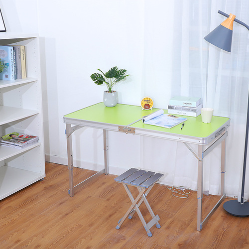 Wholesale New Outdoor Folding Table Aluminum Folding Table and Chairs, Portable Folding Camping Table