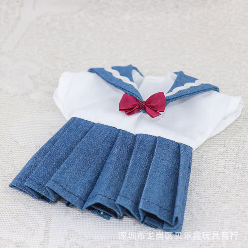 米露の子供の小さい美楽の服の部品の百倍のスカートの学生服のセーラー服の女の子のままごとのおもちゃの工場は決まります。