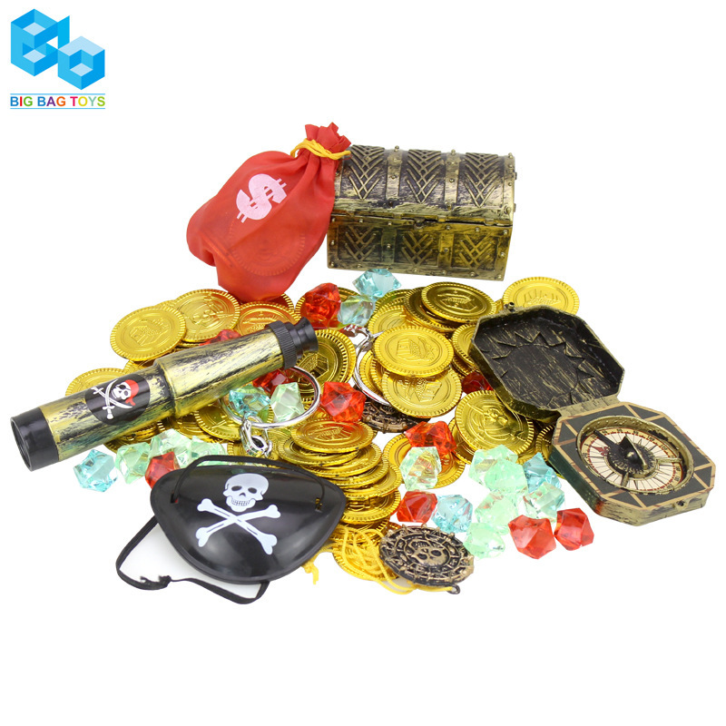 Hot sale children pirate toys pirates of the Caribbean dress up props suit series pirate toys wholesale Hot sale children pirate toys pirates of the Caribbean dress up props suit series pirate toys wholesale