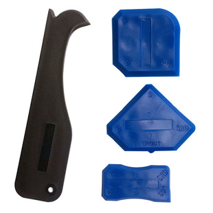 Yin and Yang Angle pro caulk Glue Scraper Yin Angle Scraper Glass Glue Scraper Residual Glue Scraper Beauty Sewing Tool