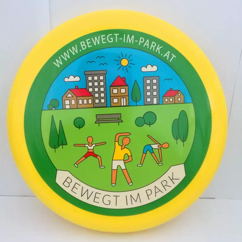 新款促销LOGO定制满版印刷23cm塑料宠物飞盘9寸可印LOGO塑料飞盘