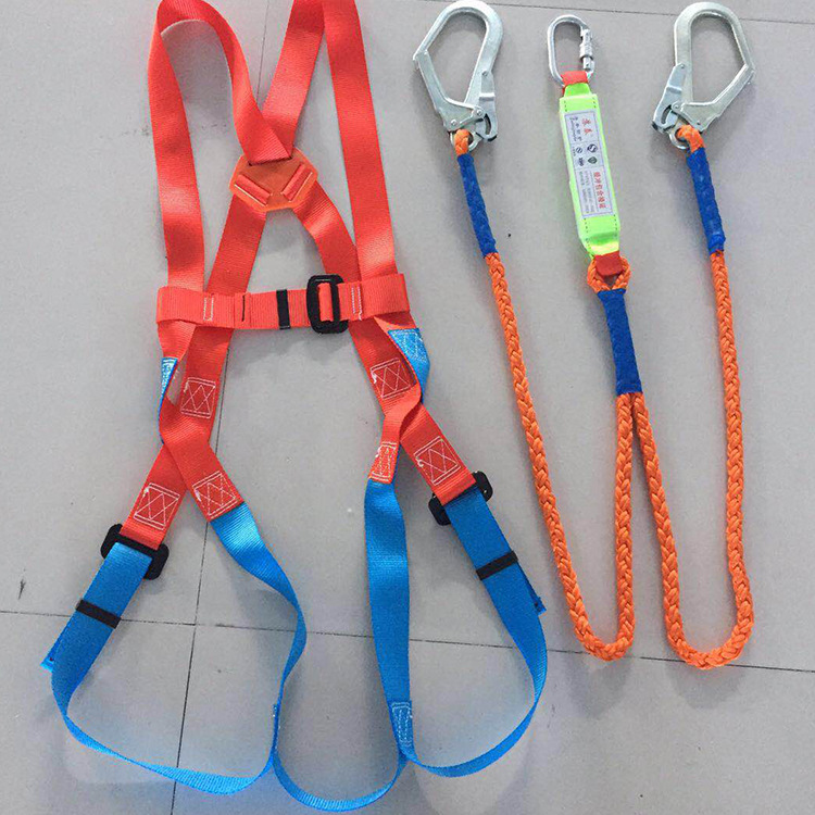 厂家直销全方位安全带高空作业电工保险带双钩全背安全带