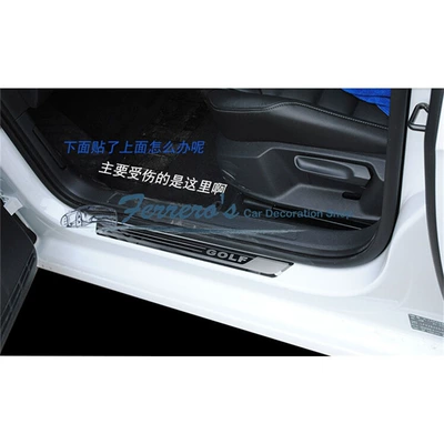 Dekorativ pedal başlıqları Volkswagen Golf 7