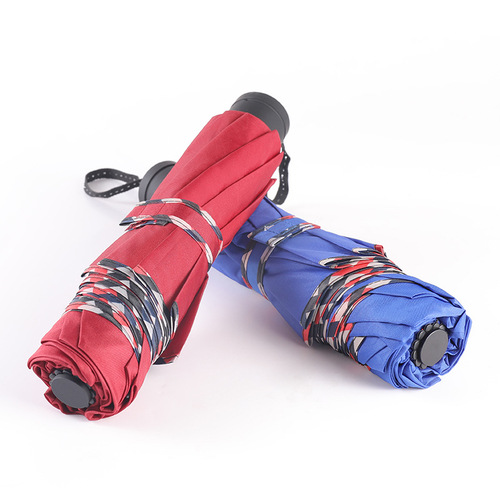 Wholesale Large Size Increased Double-Sided Rain and Sun Umbrella for Business Use