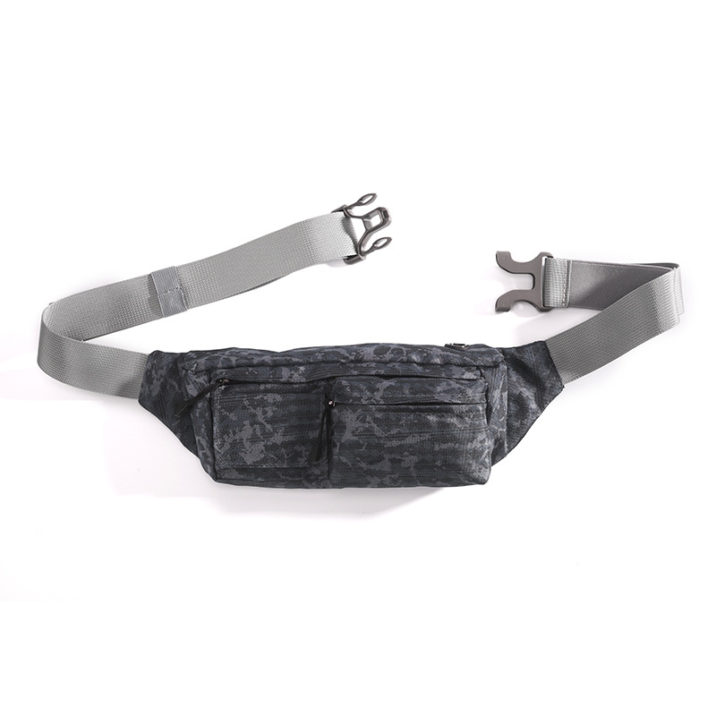 Yipinu moda deportes cintura bolsa neutral impermeable crossbody bolsa al aire libre camuflaje pecho bolsa multifuncional teléfono móvil bolsa en stock