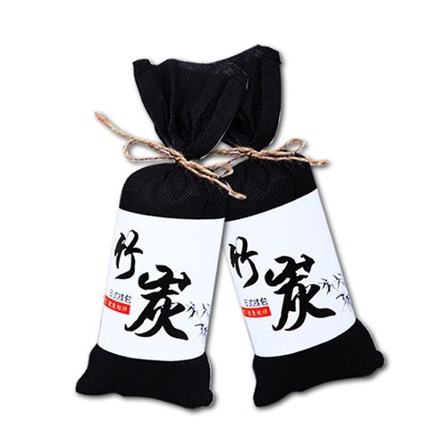 Japanese charcoal bag 100g decoration formaldehyde absorption car activated bamboo charcoal bag purification car bamboo charcoal bag carbon bag