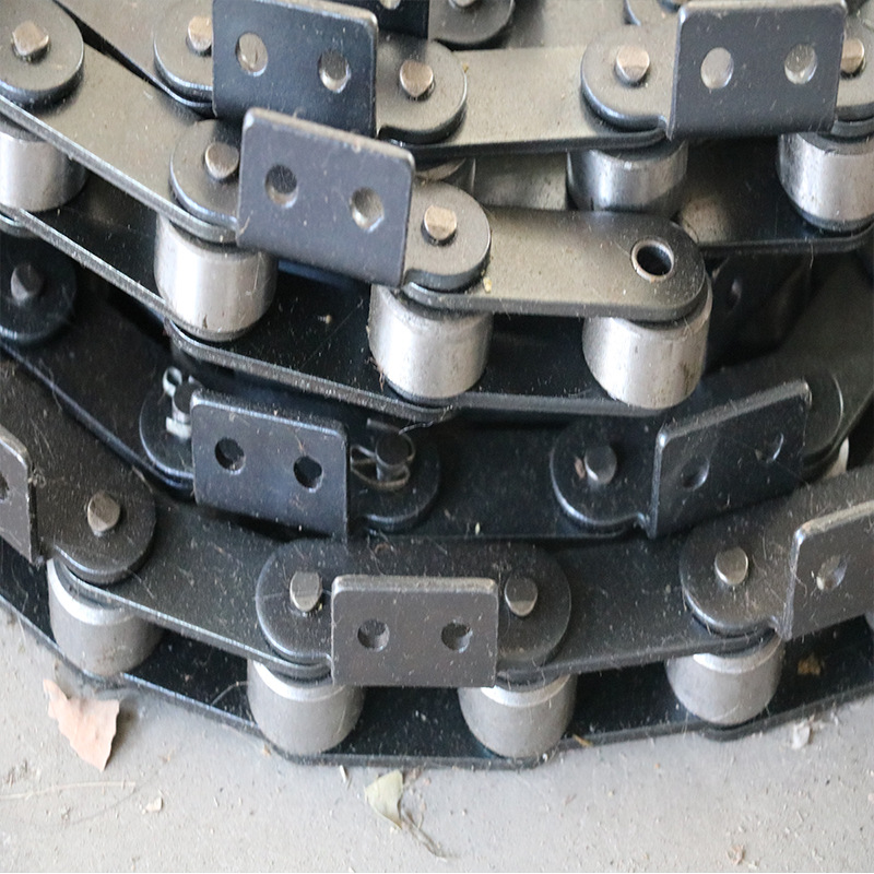 工业机械配件输送链条悬挂链条单侧弯板双节距输送链不锈钢链条