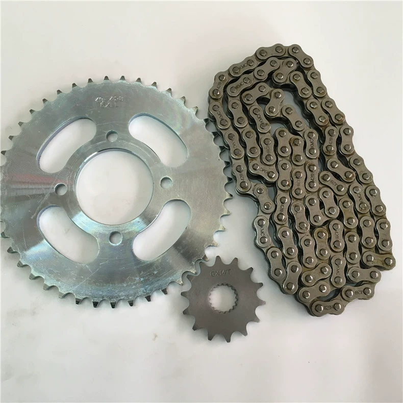 Аксессуары для мотоциклов GS125 GN125 лезвие Алмазный Леопардовый зуб пластина цепь набор звездочек цепь по всей стране Бесплатная доставка