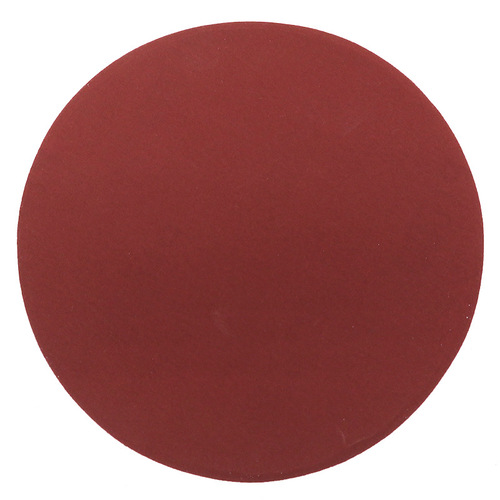 Foreign trade supply 5-inch 125mm red sand adhesive-backed abrasive sandpaper polishing disc sanding paper dry sanding adhesive-backed sandpaper