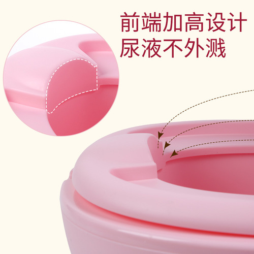 Extra large flush sound music children's toilet baby small toilet simulated plastic toilet children's toilet