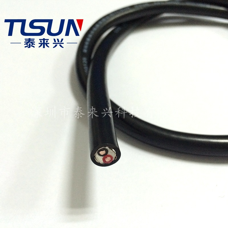 实厂供应国标优质家装电缆RVVP 2*1.0mm2屏蔽线 编织屏蔽密度高