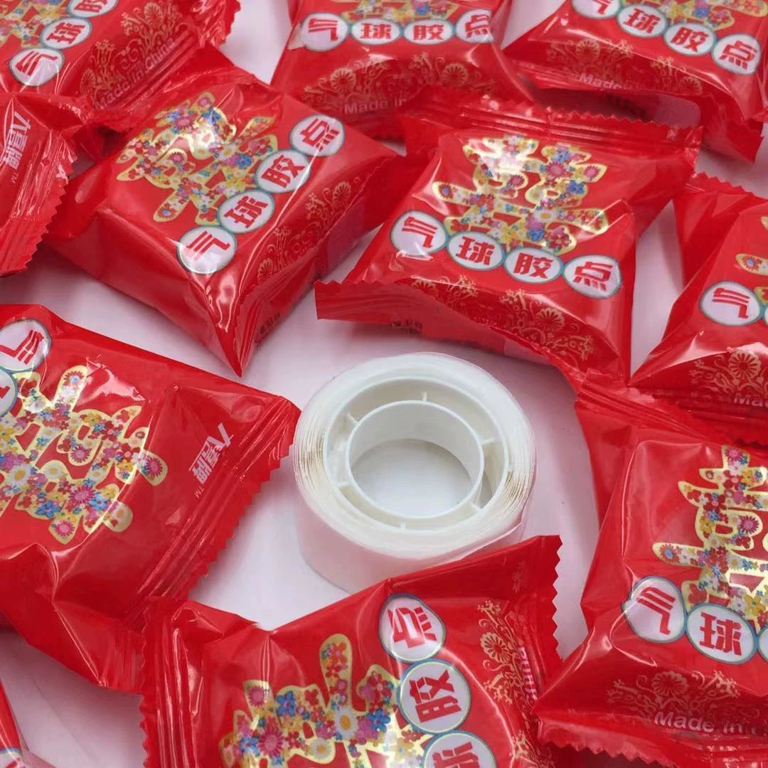 Оптовая продажа фабрики свадебная комната макет воздушный шар Клей точка супер липкий бесшовный клей воздушный шар Клей праздничные украшения оптом