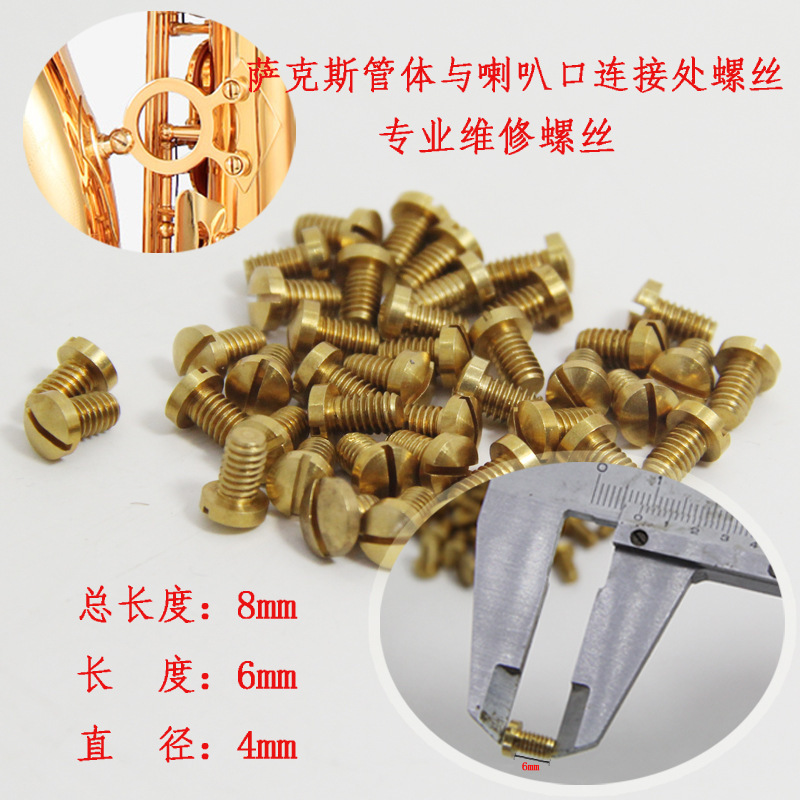 Saxophone Connections Fixing Screws Small Screws Saxophone Accessories Musical Instrument Repair Accessories Bass