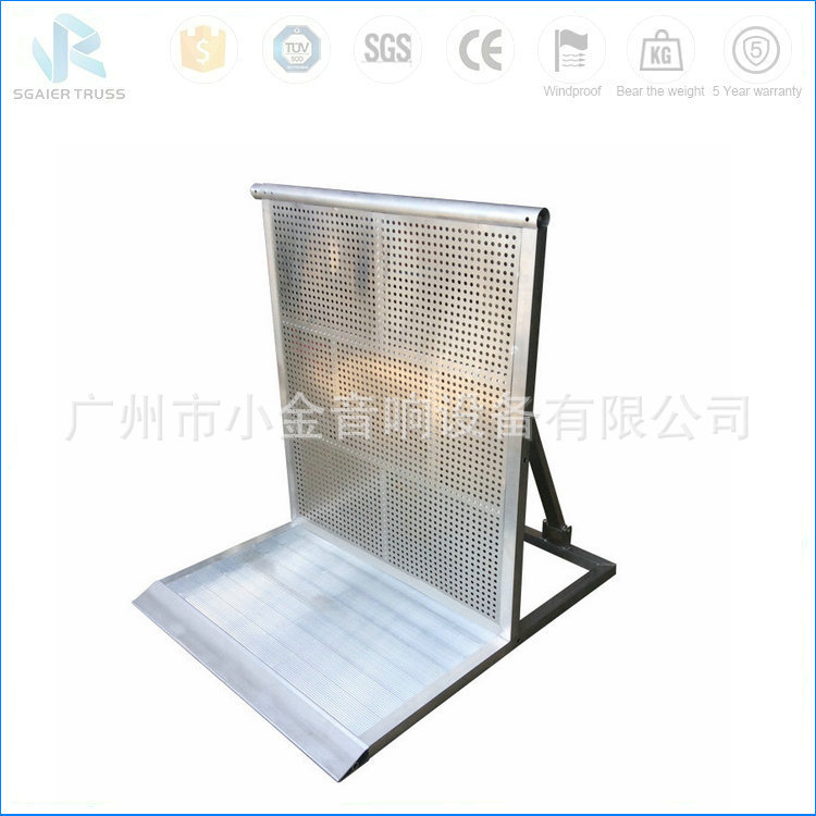 铝合金防爆栏 舞台防暴栏 直防爆栏 舞台防护栏 厂家