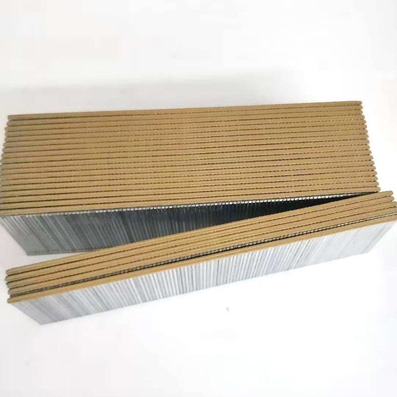 Pneumatic Straight Nail Gun Nails F15F30T50T38 Straight Row Nails for Decoration and Woodworking, Air Nails with Paint Coating and Rust Protection