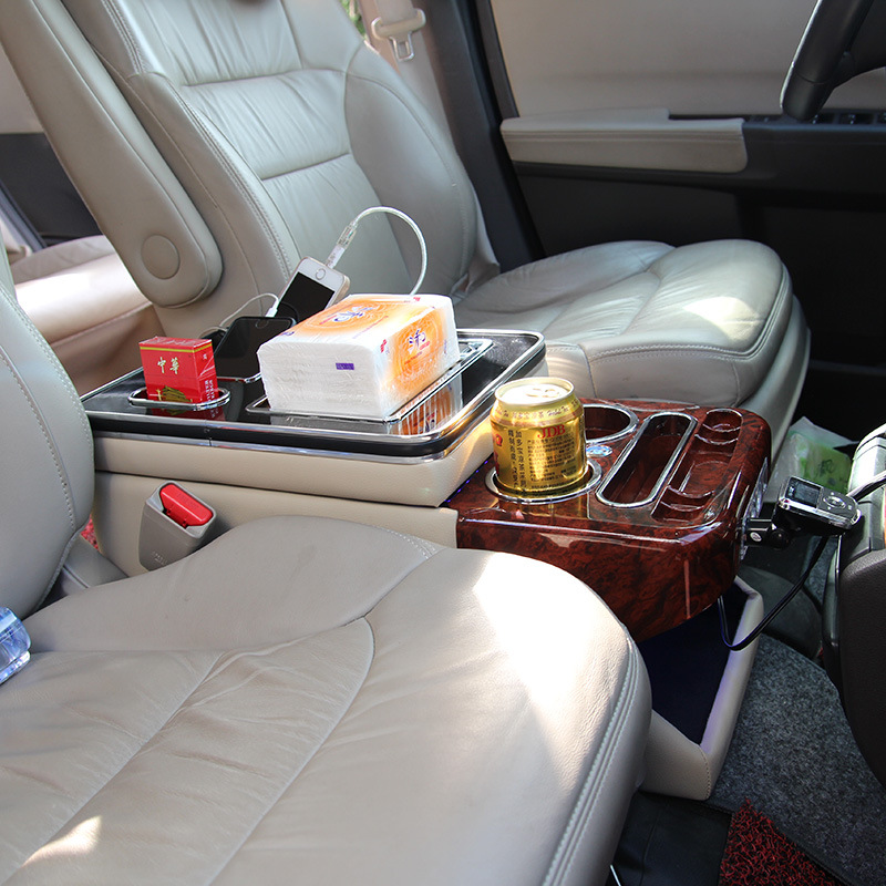 Odyssey, JAC M5 – 马自达 本田 Armrest box - upgraded-wood-grain-beige-with-light