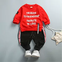 Спортивный костюм, детский набор для мальчиков, осень, детская одежда, корейский стиль