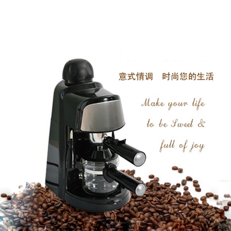 Bomba estándar europea presión máquina de café puff hogar pequeño semiautomático Italiano Americano máquina de café de vapor