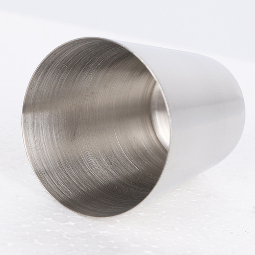 Manufacturer supplies cross-border 30ml Russian stainless steel spirit glasses, metal wine accessories, whiskey cups