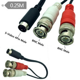 �O���B�Ӿ�һ�ֶ�ҕ�l s-video  4P  mini 4P�D2�� BNC���D�B�Ӿ�