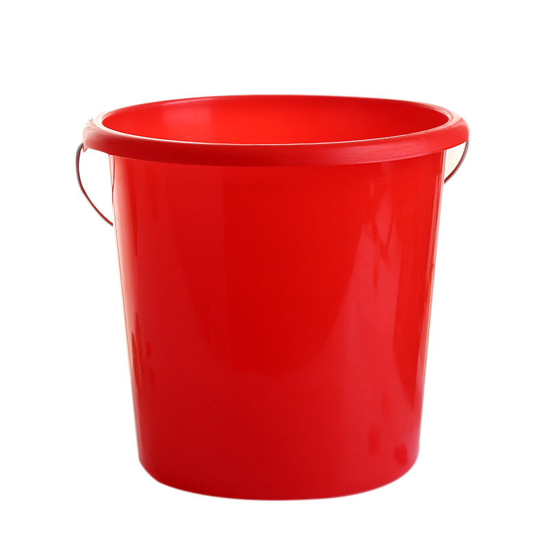 Cubo de plástico PP 15L cubo portátil para el hogar engrosada lavado de autos Cubo de riego vegetal impresión al por mayor image 6
