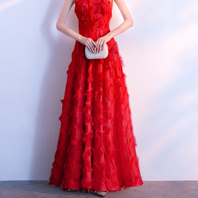 Vestido 2026, Nuevo Estilo, Elegante y Distinguido, Vestido de Noche Blanco para Presentadora de Pasarela, Vestido de Fiesta para Socialité, Estiliza la Figura image 8